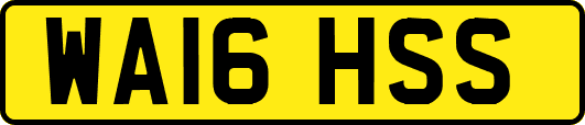 WA16HSS
