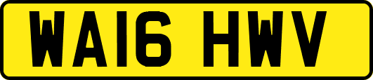 WA16HWV