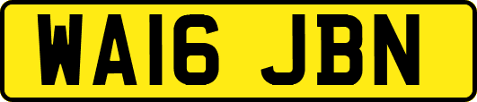 WA16JBN