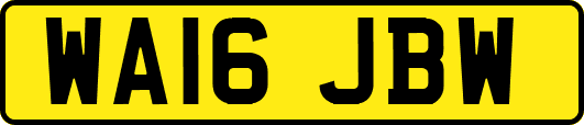 WA16JBW