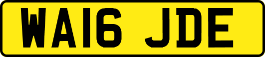WA16JDE