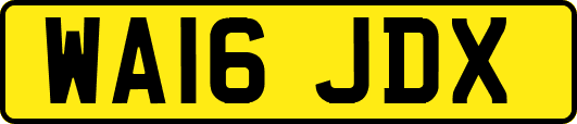 WA16JDX