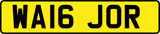 WA16JOR