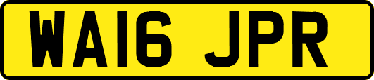 WA16JPR