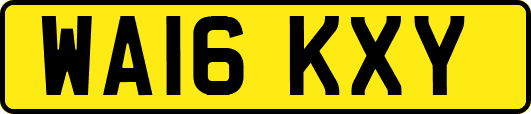 WA16KXY