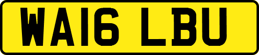 WA16LBU