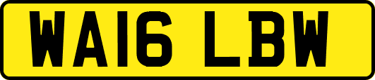 WA16LBW