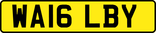WA16LBY