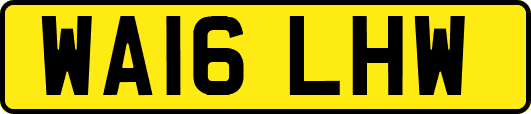 WA16LHW