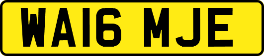 WA16MJE