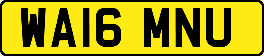 WA16MNU