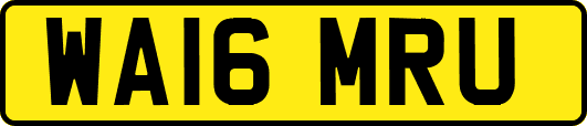 WA16MRU
