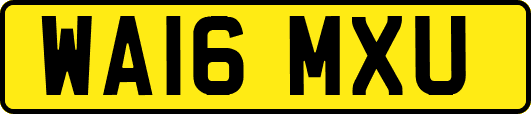 WA16MXU