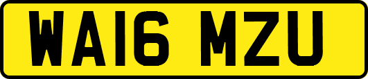 WA16MZU