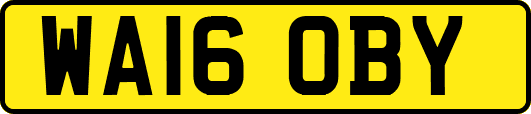 WA16OBY