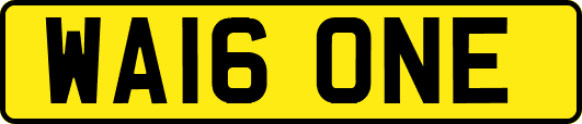 WA16ONE