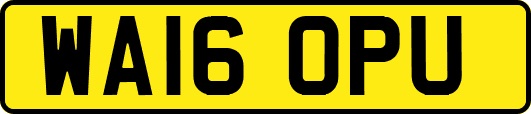 WA16OPU