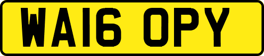 WA16OPY