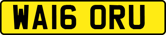 WA16ORU