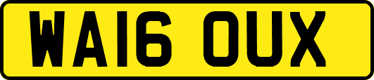 WA16OUX