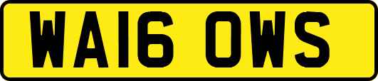 WA16OWS