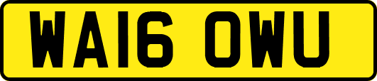 WA16OWU