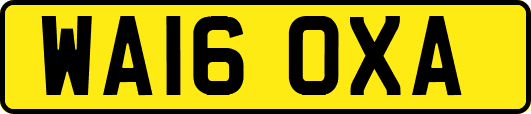 WA16OXA