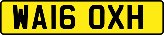 WA16OXH