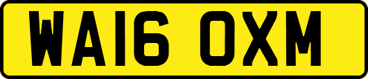 WA16OXM
