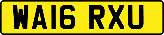 WA16RXU