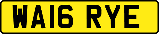 WA16RYE