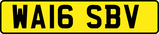 WA16SBV