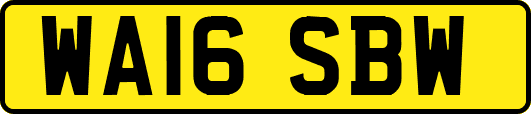 WA16SBW