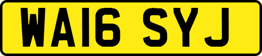 WA16SYJ