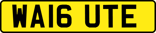 WA16UTE