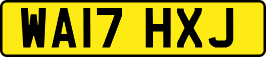 WA17HXJ