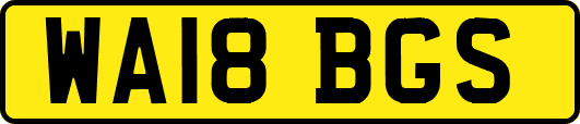 WA18BGS