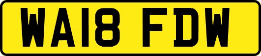WA18FDW
