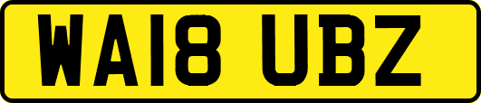 WA18UBZ