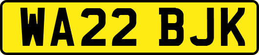 WA22BJK