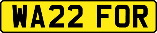 WA22FOR