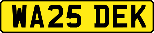 WA25DEK