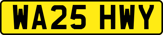 WA25HWY