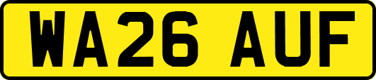 WA26AUF