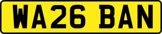 WA26BAN