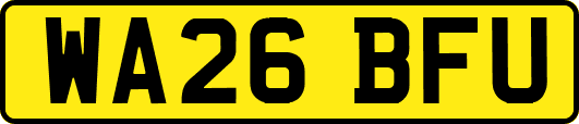 WA26BFU