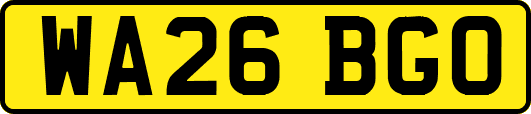 WA26BGO