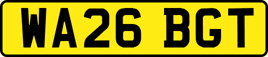 WA26BGT