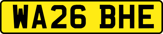 WA26BHE