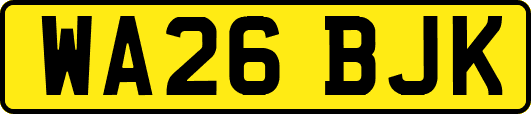 WA26BJK